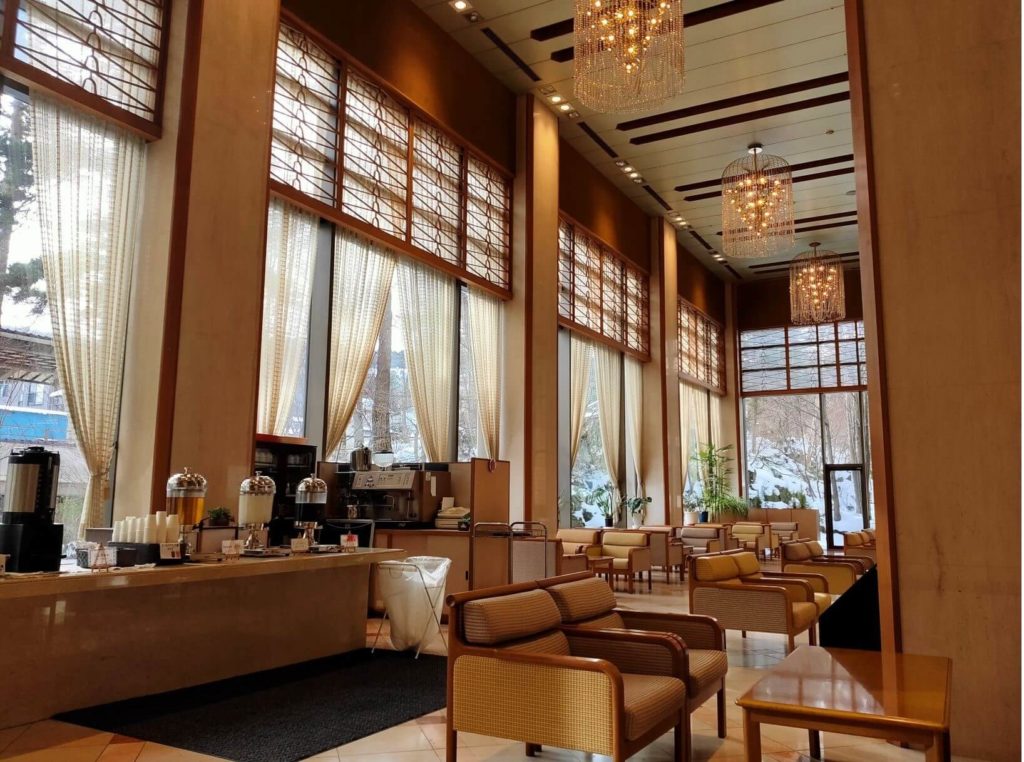 ホテル櫻井のコーヒーラウンジ