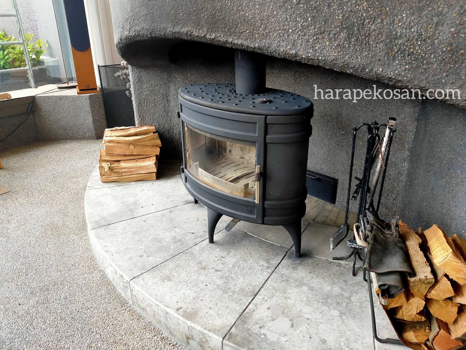 箱根強羅白檀の暖炉