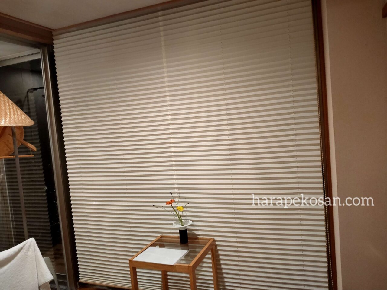 箱根強羅白檀 部屋のカーテン