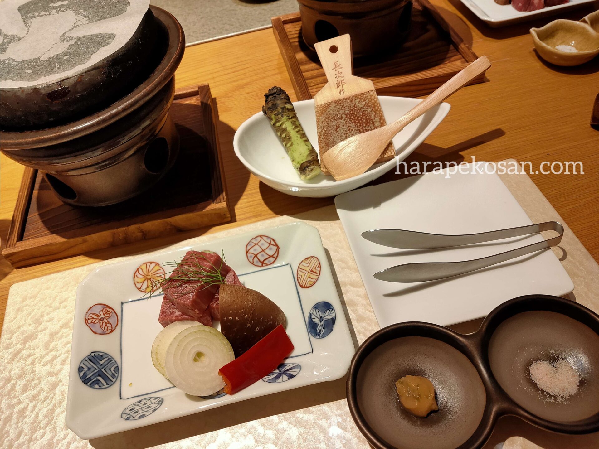 箱根強羅白檀の夕食 進肴